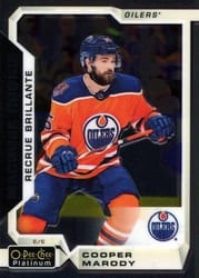 2018-19 O-Pee-Chee Platinum Base Set Cooper Marody #183 card