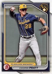 2024 Bowman Draft Base Set Cooper Pratt #BD-84 card