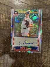 2025 Panini Stars & Stripes 18U National Team Signatures Cooper Rummel #NTS-CR card