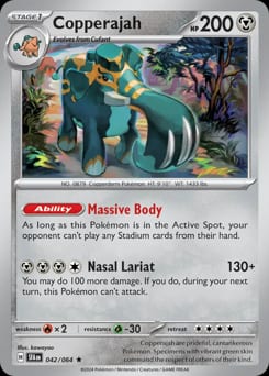 Shrouded Fable Copperajah #42 card