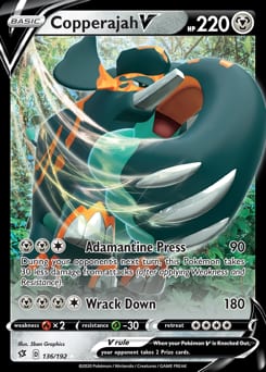 Rebel Clash Copperajah V #136 card