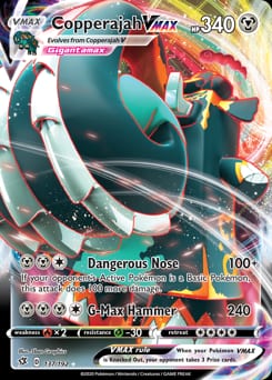 Rebel Clash Copperajah VMAX #137 card