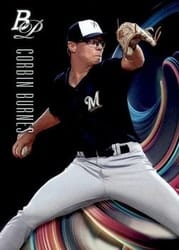 2018 Bowman Platinum Top Prospects Corbin Burnes #TOP-88 card