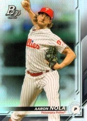 2019 Bowman Platinum Base Set Corbin Burnes #65 card