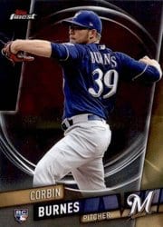 2019 Finest Base Set Corbin Burnes #39 card