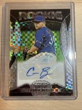 2019 Panini Prizm Rookie Autographs Corbin Burnes #RA-CB card