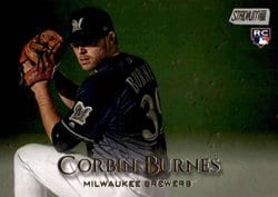 2019 Stadium Club Base Set Corbin Burnes #104 card