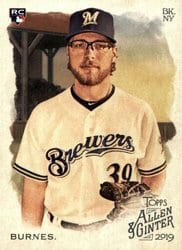 2019 Topps Allen & Ginter Base Set Corbin Burnes #206 card