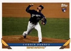 2019 Topps Archives Base Set Corbin Burnes #273 card