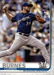 2019 Topps Base Set Corbin Burnes #94 card