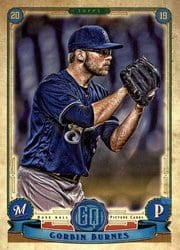 2019 Topps Gypsy Queen Base Set Corbin Burnes #191 card
