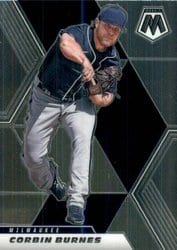 2021 Panini Mosaic Base Set Corbin Burnes #169 card