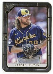 2021 Topps Gallery Base Set Corbin Burnes #121 card