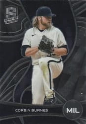2022 Panini Chronicles Spectra Corbin Burnes #86 card
