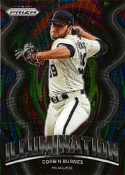 2022 Panini Prizm Illumination Corbin Burnes #IL-4 card