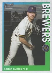 2022 Topps Archives Snapshots Base Set Corbin Burnes #46 card