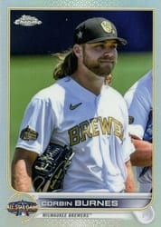 2022 Topps Chrome Update 2022 All-Star Game Corbin Burnes #ASGC-40 card