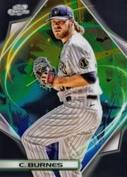 2022 Topps Cosmic Chrome Base Set Corbin Burnes #30 card