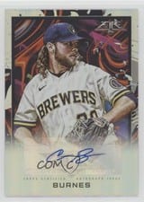 2022 Topps Fire Autographs Corbin Burnes #FA-CB card
