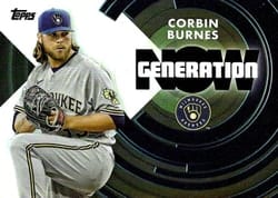 2022 Topps Generation Now Corbin Burnes #GN-45 card