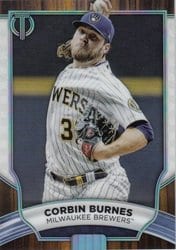 2022 Topps Tribute Base Set Corbin Burnes #27 card