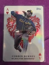 2023 Topps All Aces Autographs Corbin Burnes #AA-10 card