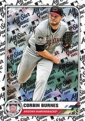 2025 Topps All Star Game Base Set Corbin Burnes #33 card