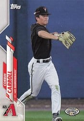 2020 Topps Pro Debut Base Set Corbin Carroll #PD-141 card