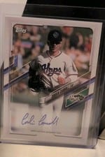 2021 Topps Pro Debut Autographs Corbin Carroll #PD-84 card