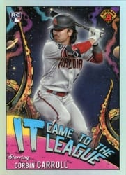2023 Bowman Chrome It Came to the League Corbin Carroll #CFL-1 card