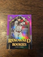 2023 Bowman Platinum Renowned Rookies Corbin Carroll #RR-7 card