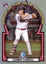 2023 Bowman Rookie of the Year Favorites Corbin Carroll #ROYF-1 card