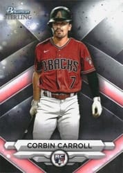 2023 Bowman Sterling Base Set Corbin Carroll #BSR-42 card