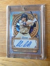 2023 Bowman Sterling Opulence Autographs Corbin Carroll #SOA-CC card