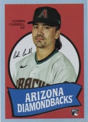 2023 Topps Archives 1969 Team History Foil Corbin Carroll #69T-3 card