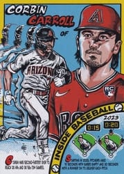 2023 Topps Archives 1979 Comics Corbin Carroll #79TC-2 card