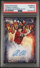 Corbin Carroll 2023 Topps Archives 1998 Baby Boomers Autographs card