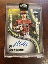 2023 Topps Chrome Black Super Futures Autographs Corbin Carroll #SFA-CC card