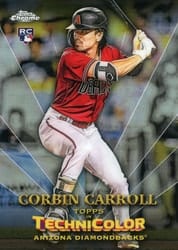 2023 Topps Chrome In Techincolor Corbin Carroll #TT-9 card