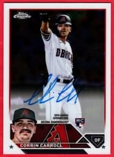 2023 Topps Chrome Rookie Autographs Corbin Carroll #RA-CCA card