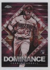 2023 Topps Chrome Update Diamond Dominance Corbin Carroll #DD-8 card