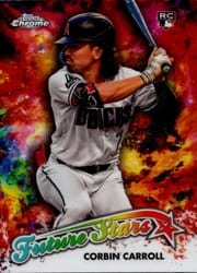 2023 Topps Chrome Update Future Stars Corbin Carroll #FSU-10 card