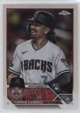 2023 Topps Chrome Update Corbin Carroll SP Variation #USC220 card