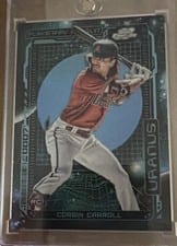 2023 Topps Cosmic Chrome Planetary Pursuit Uranus Corbin Carroll #PPU-4 card