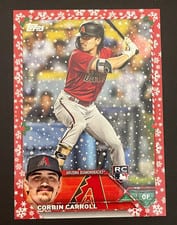 Corbin Carroll 2023 Topps Holiday #H113 Red