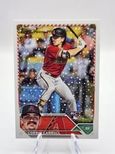 2023 Topps Holiday Corbin Carroll #H113 card