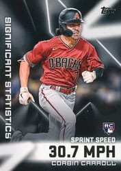 2023 Topps Significant Statistics Corbin Carroll #SS-15 card