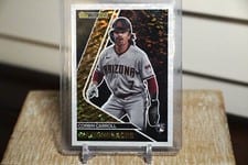2023 Topps Update Black Gold Autographs Corbin Carroll #BG-3 card