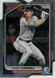 2024 Bowman Chrome Base Set Corbin Carroll #3 card