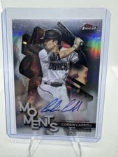 2024 Finest Moments Autographs Corbin Carroll #FMA-CC card